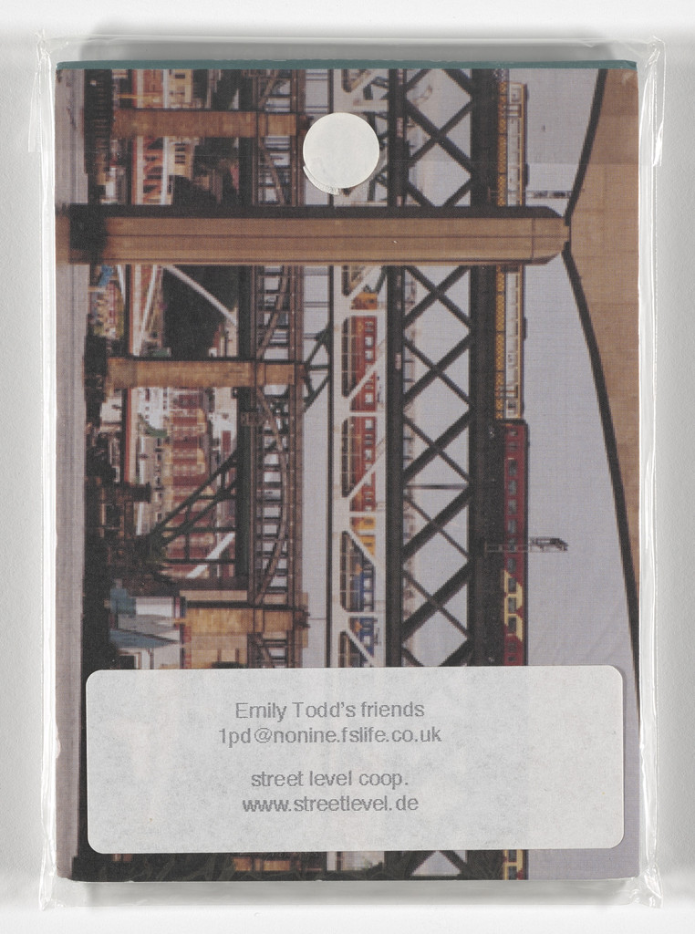 Newcastle is Paris in streetlevel crossing over, Newcastle upon Tyne, 2002