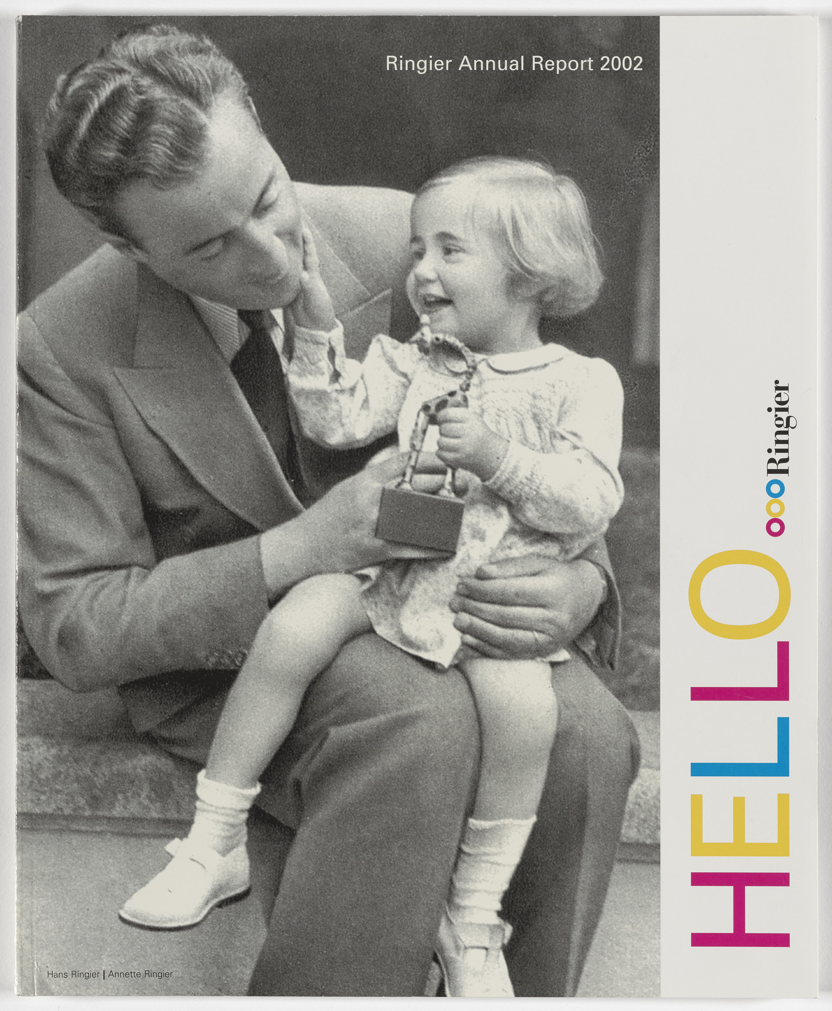 Aleksandra Mir. HELLO in Ringier Annual Report 2002 (English)