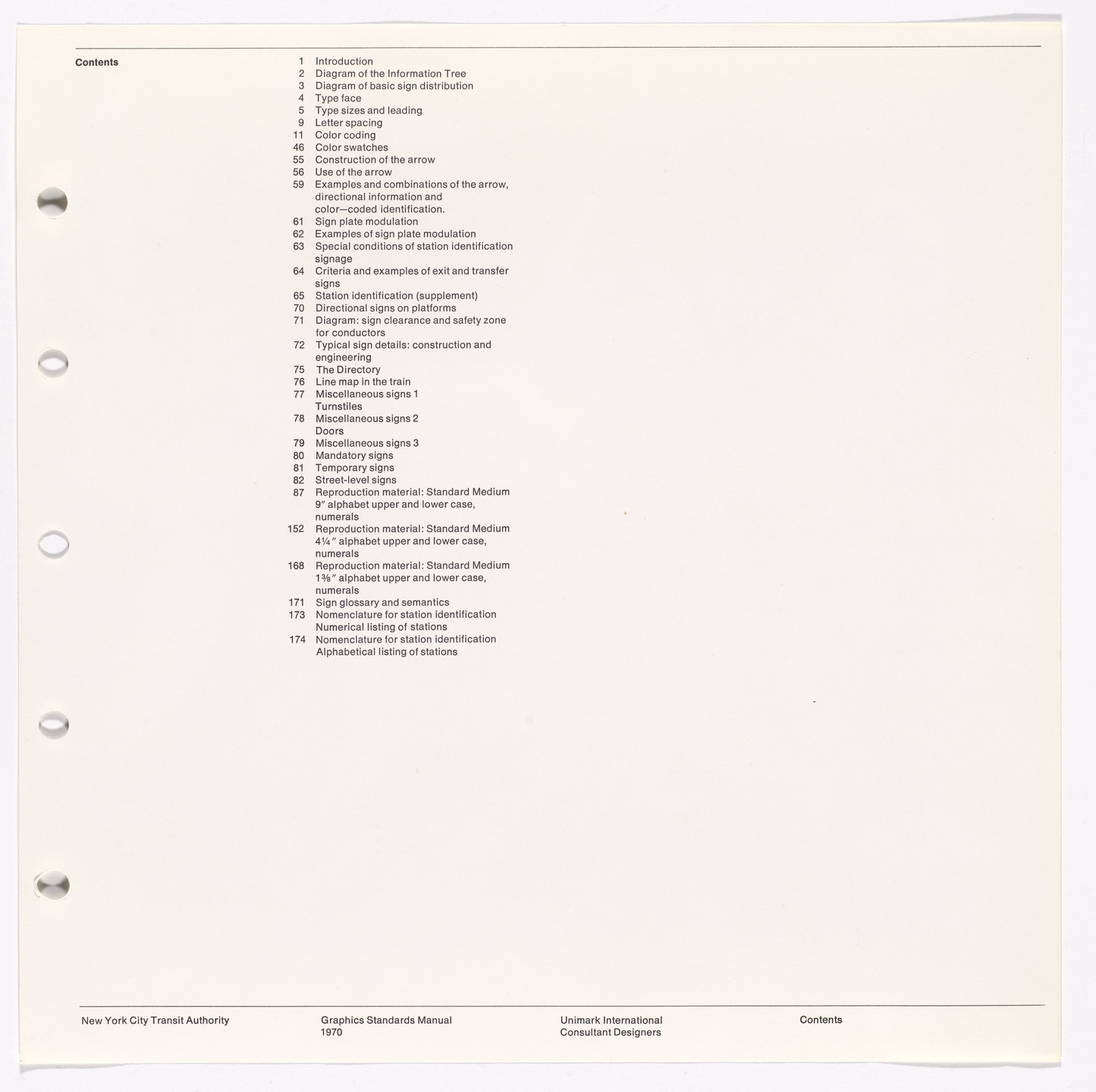 Massimo Vignelli, Bob Noorda, Unimark International Corporation, New York. New York City Transit Authority Graphics Standards Manual. 1966-70