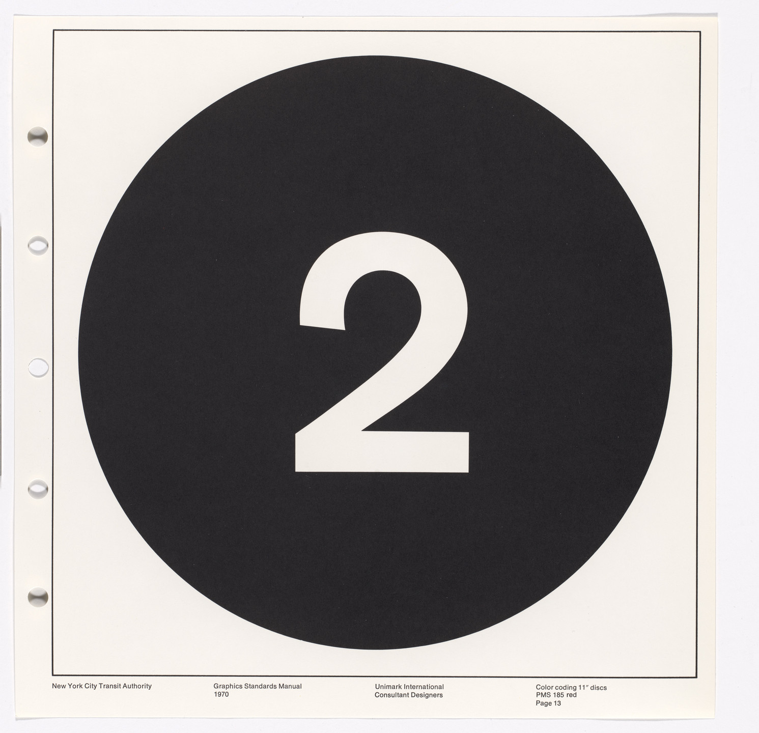 Massimo Vignelli, Bob Noorda, Unimark International Corporation, New York. New York City Transit Authority Graphics Standards Manual. 1966-70