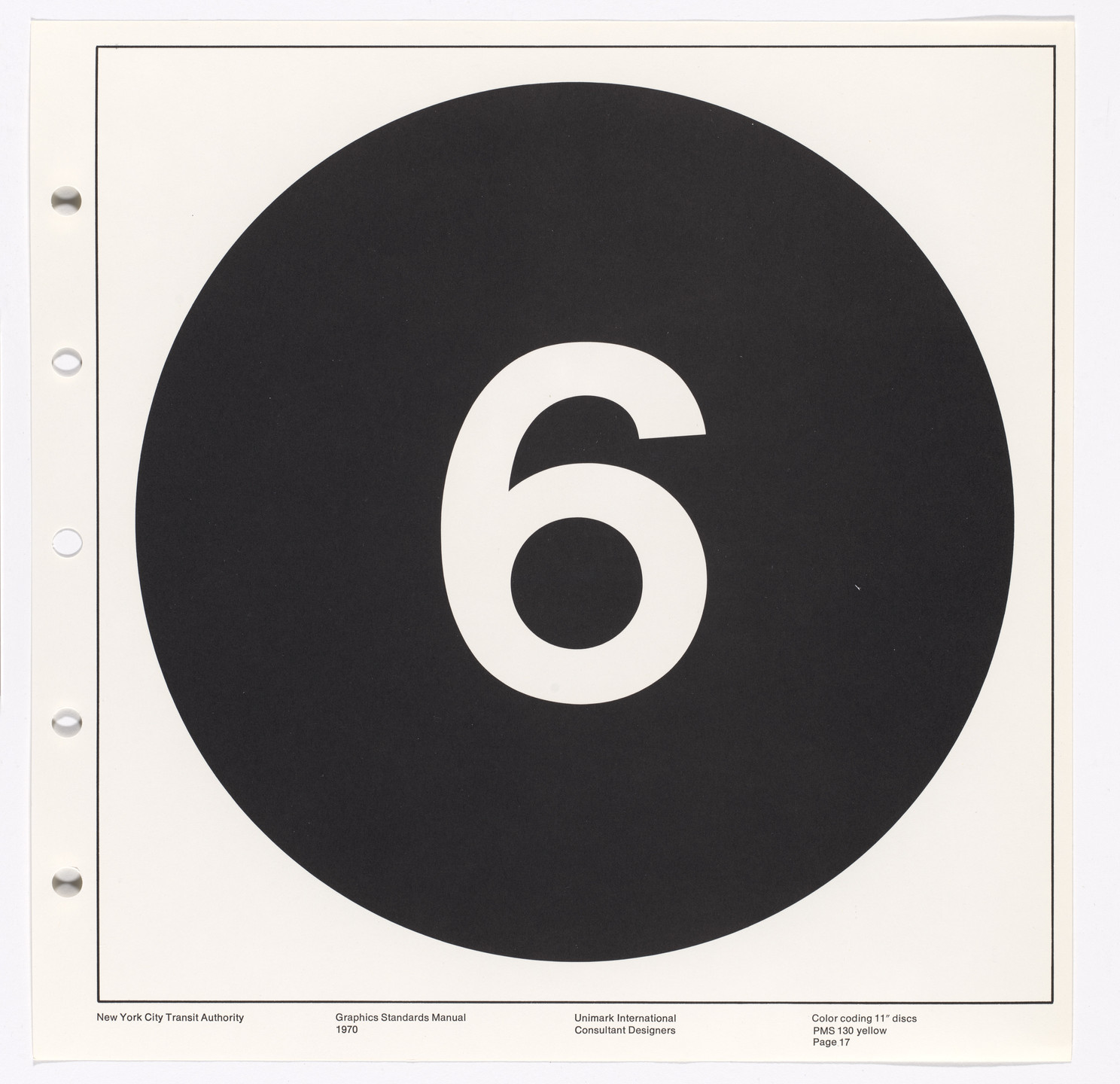 Massimo Vignelli, Bob Noorda, Unimark International Corporation, New York. New York City Transit Authority Graphics Standards Manual. 1966-70