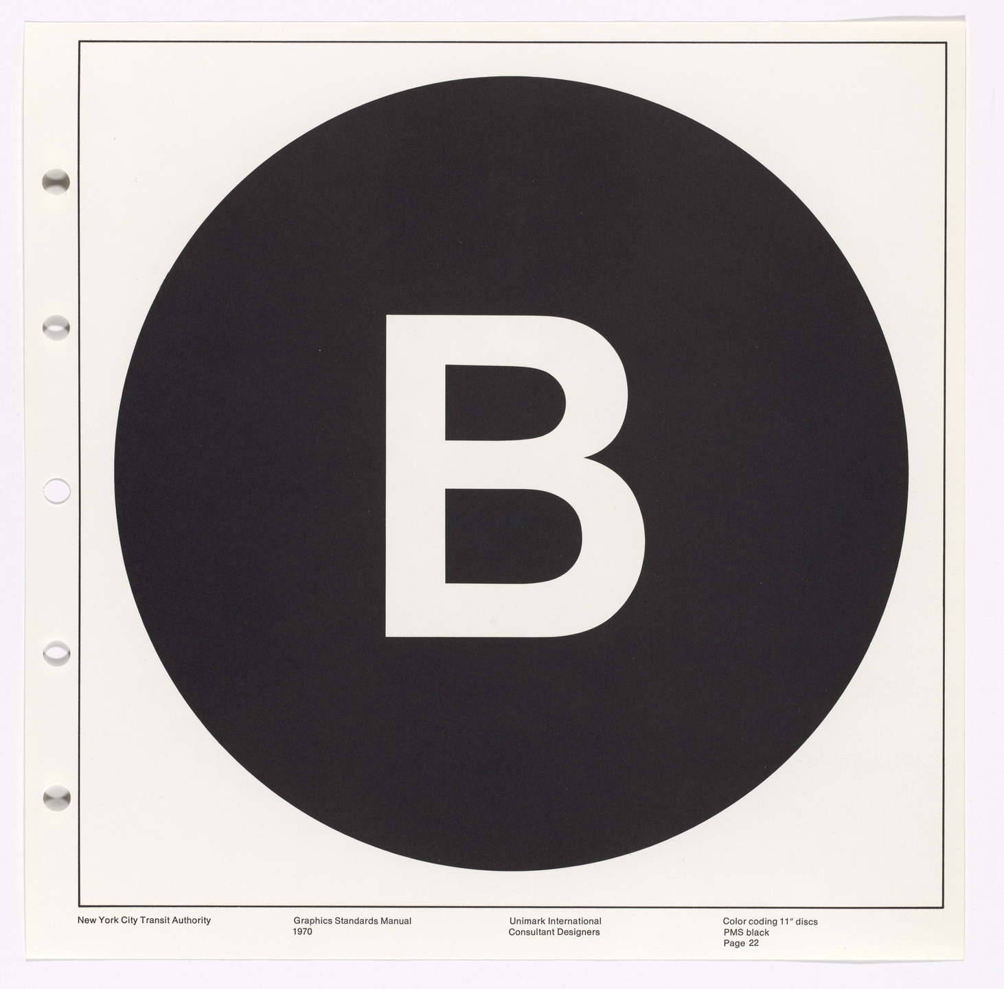 Massimo Vignelli, Bob Noorda, Unimark International Corporation, New York. New York City Transit Authority Graphics Standards Manual. 1966-70