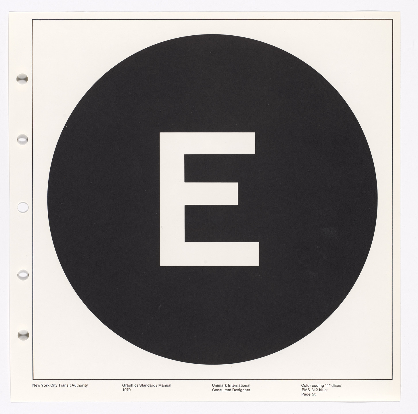 Massimo Vignelli, Bob Noorda, Unimark International Corporation, New York. New York City Transit Authority Graphics Standards Manual. 1966-70