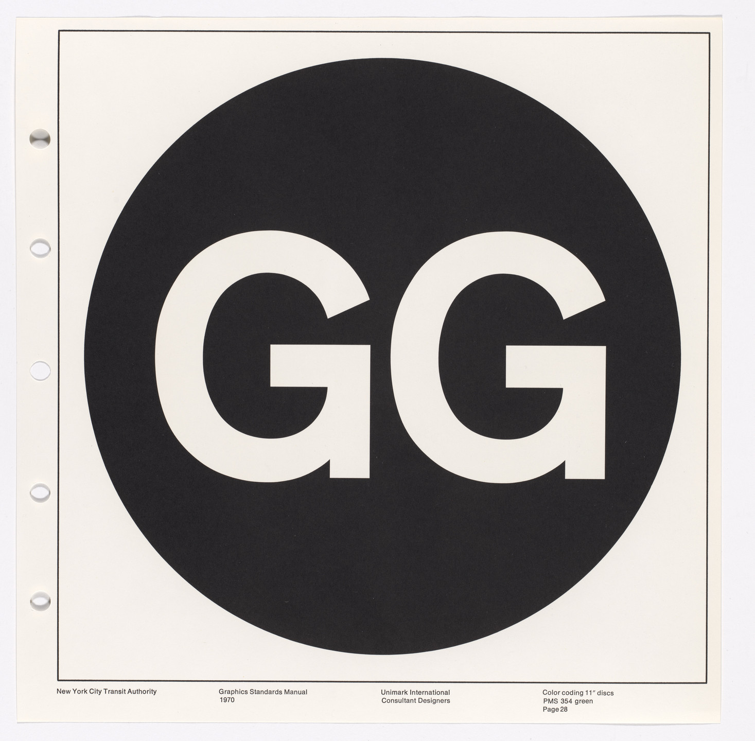 Massimo Vignelli, Bob Noorda, Unimark International Corporation, New York. New York City Transit Authority Graphics Standards Manual. 1966-70