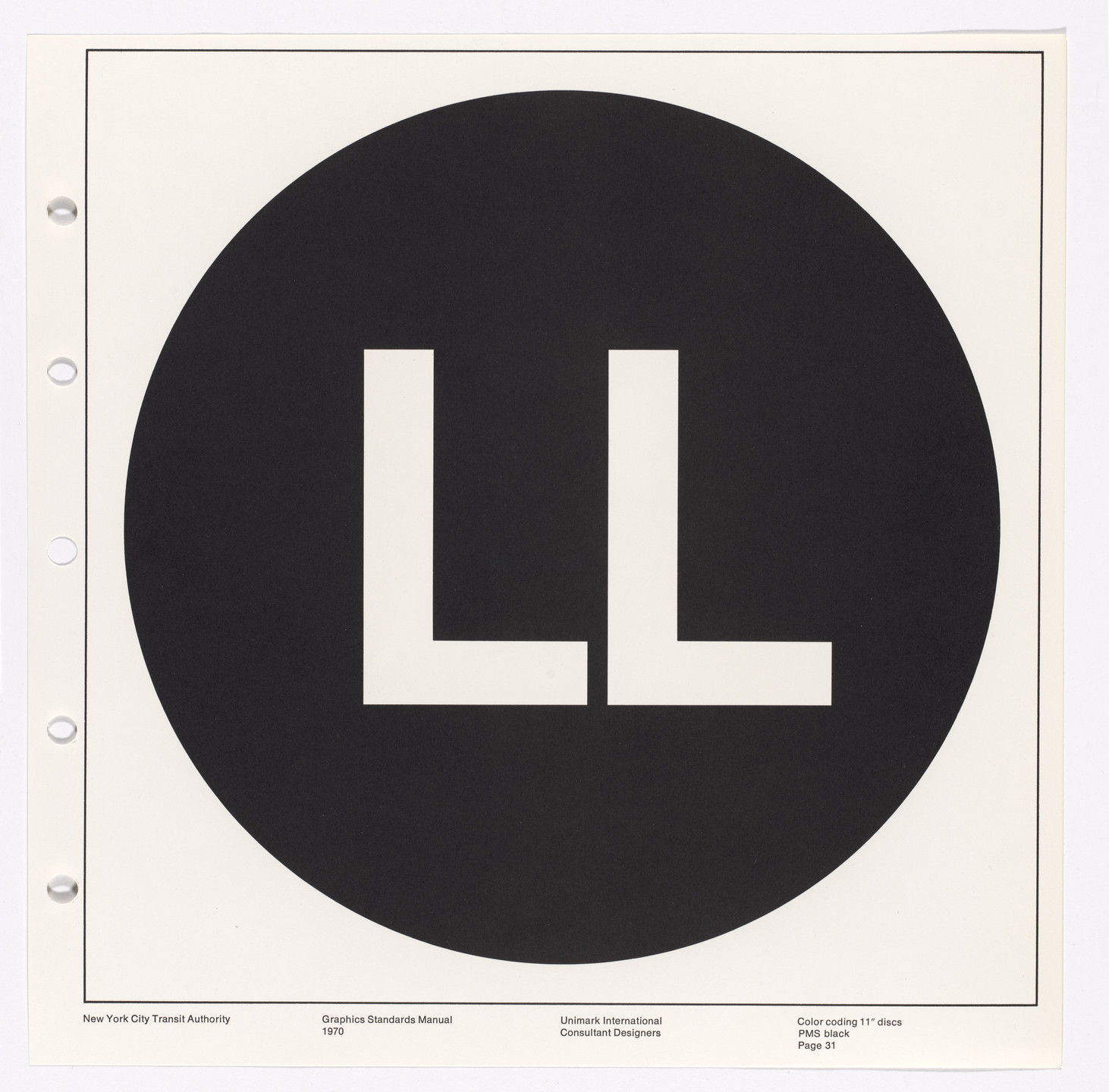 Massimo Vignelli, Bob Noorda, Unimark International Corporation, New York. New York City Transit Authority Graphics Standards Manual. 1966-70