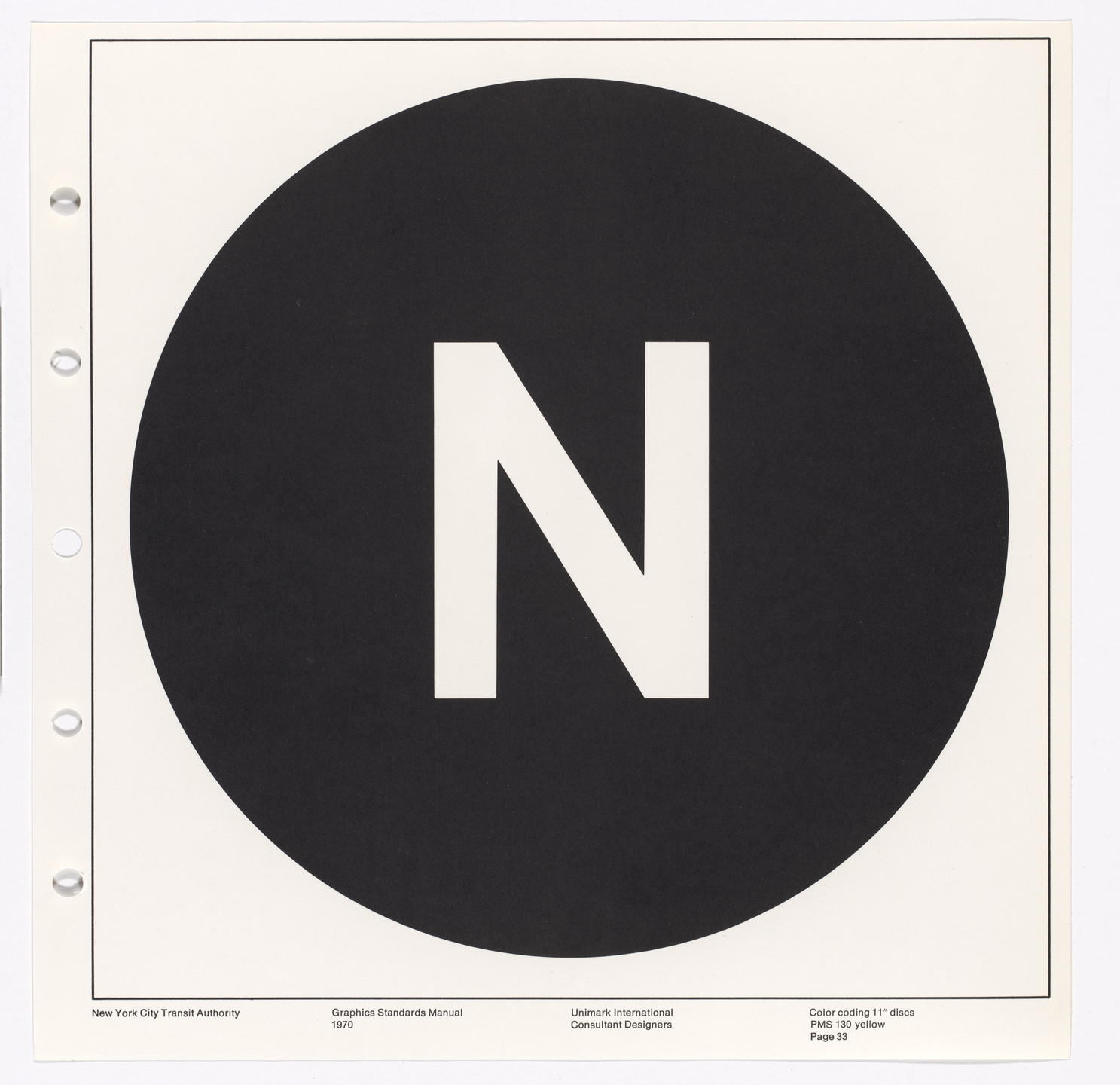 Massimo Vignelli, Bob Noorda, Unimark International Corporation, New York. New York City Transit Authority Graphics Standards Manual. 1966-70