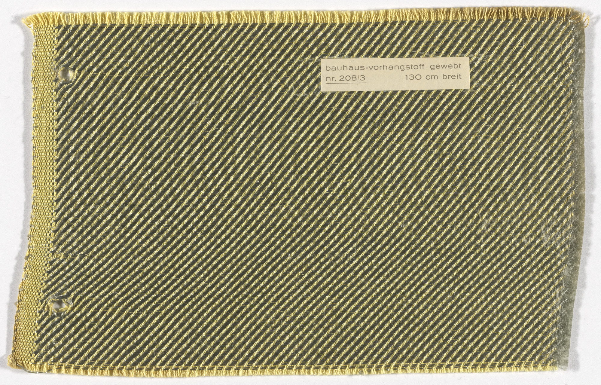 Otti Berger. Bauhaus Vorhangsstoffe gewebt gittertülle (Bauhaus curtain fabrics woven lattice tulle) (Textile sample book). c.1933