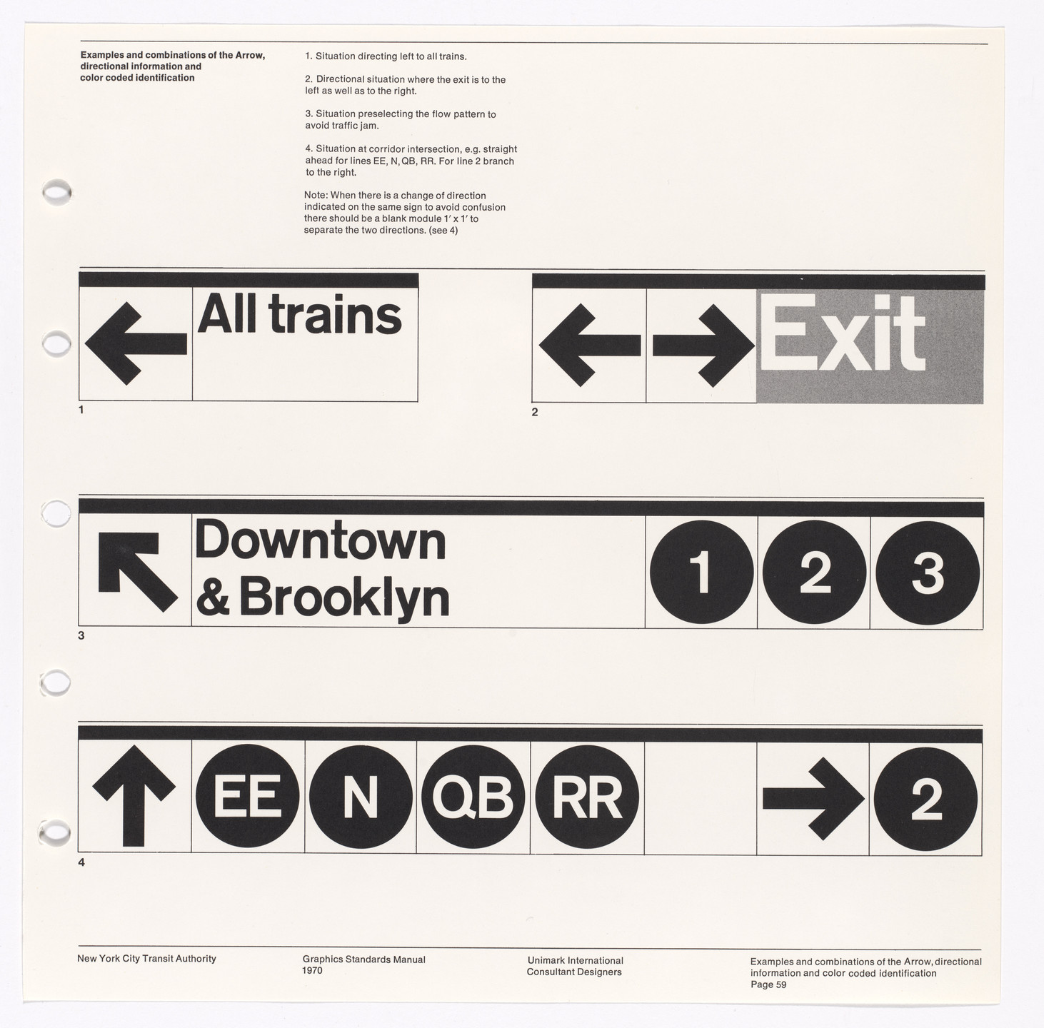 Massimo Vignelli, Bob Noorda, Unimark International Corporation, New York. New York City Transit Authority Graphics Standards Manual. 1966-70