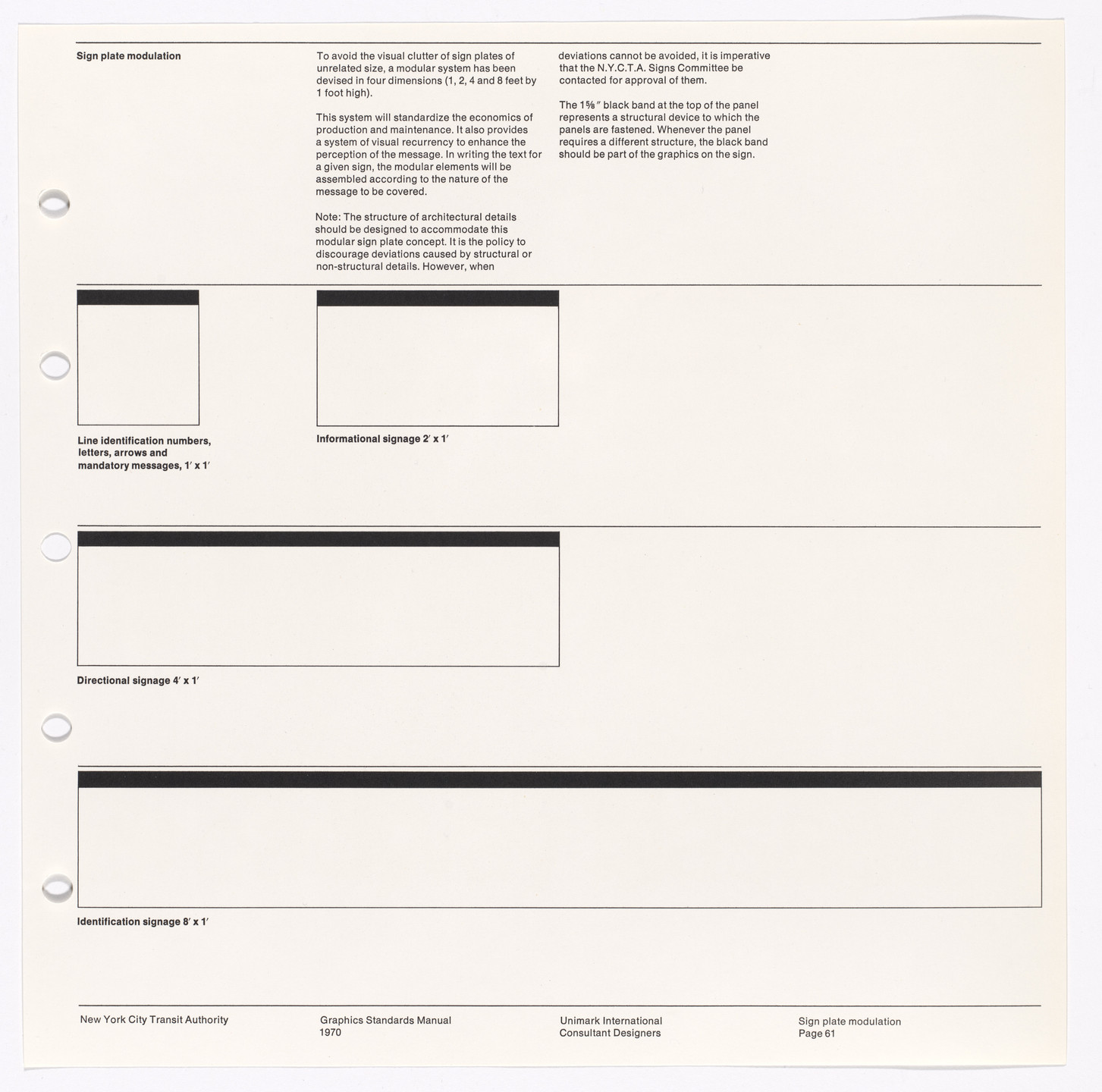 Massimo Vignelli, Bob Noorda, Unimark International Corporation, New York. New York City Transit Authority Graphics Standards Manual. 1966-70