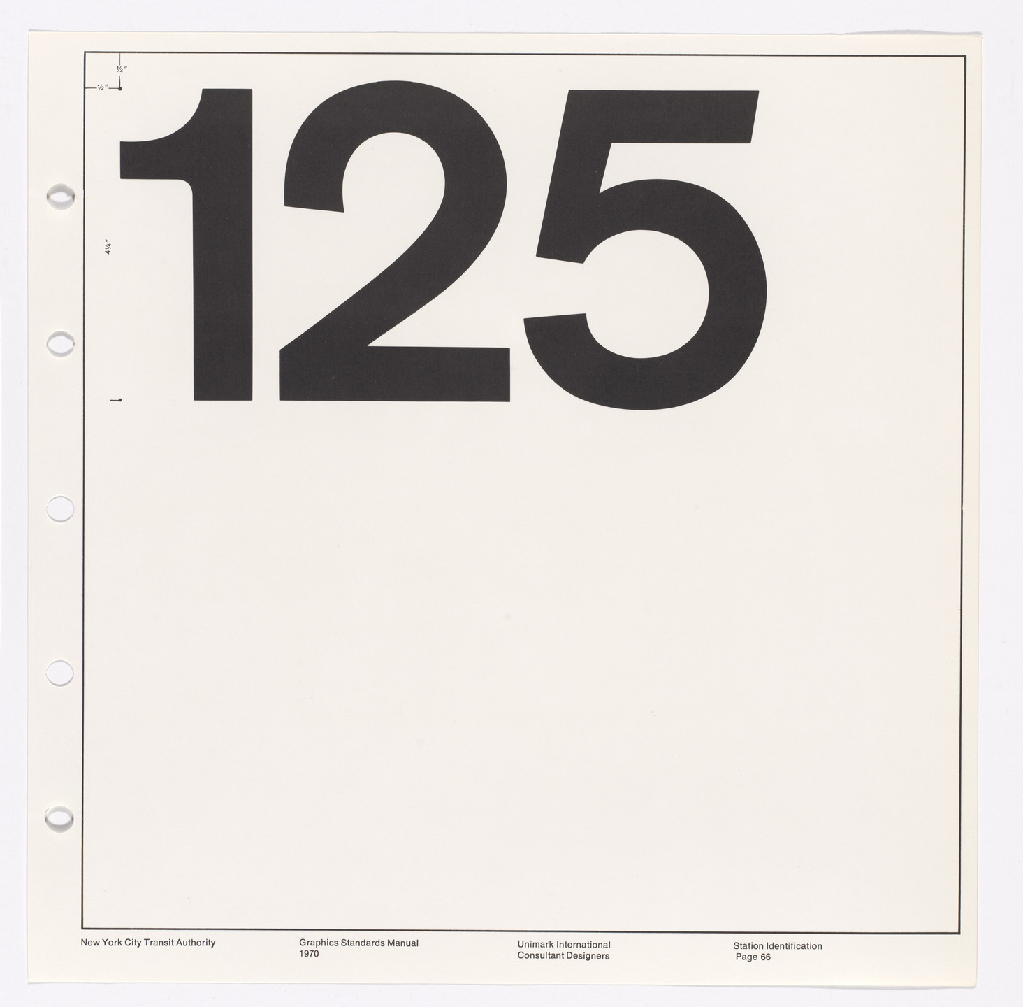 Massimo Vignelli, Bob Noorda, Unimark International Corporation, New York. New York City Transit Authority Graphics Standards Manual. 1966-70