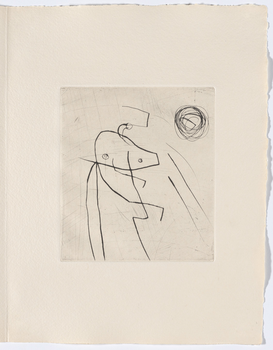 Joan Miró. Plate (folio 22) from Almario. 1982, published 1985