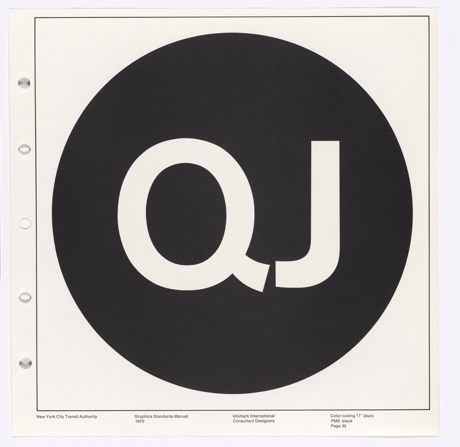 Massimo Vignelli, Bob Noorda, Unimark International Corporation, New York. New York City Transit Authority Graphics Standards Manual. 1966-70