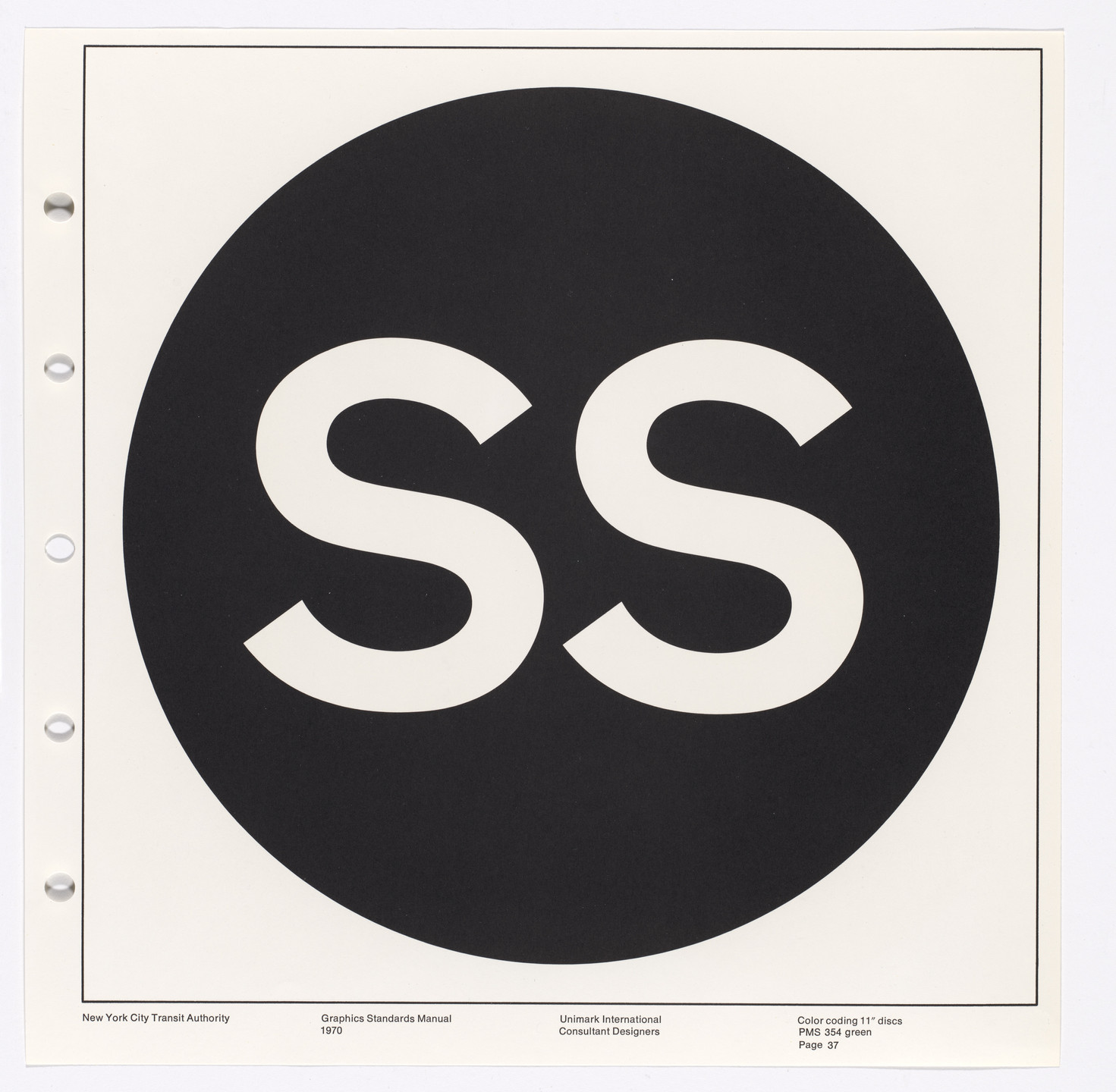 Massimo Vignelli, Bob Noorda, Unimark International Corporation, New York. New York City Transit Authority Graphics Standards Manual. 1966-70