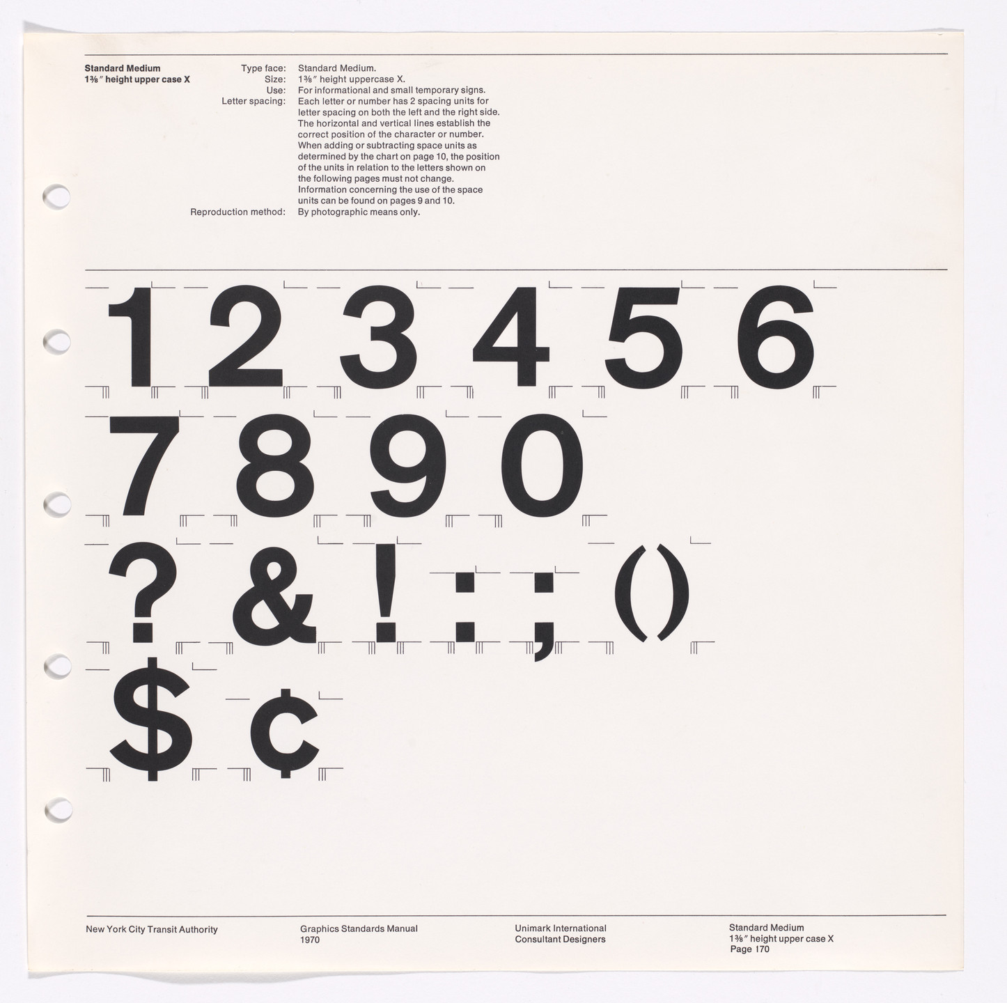 Massimo Vignelli, Bob Noorda, Unimark International Corporation, New York. New York City Transit Authority Graphics Standards Manual. 1966-70