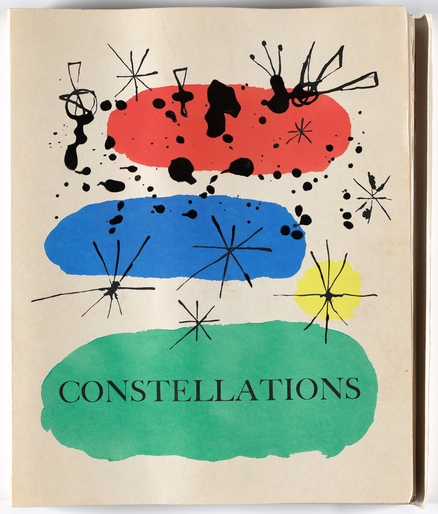 ミロ、HAIR DISHEVELED~CONSTELLATIONS Joan Miró. Constellations. 1959 | MoMA