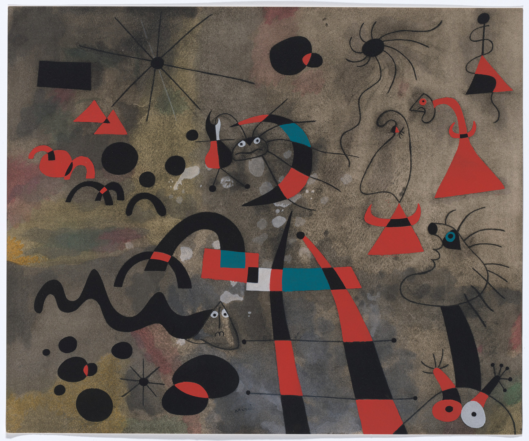 Joan Miró. Constellations. 1959