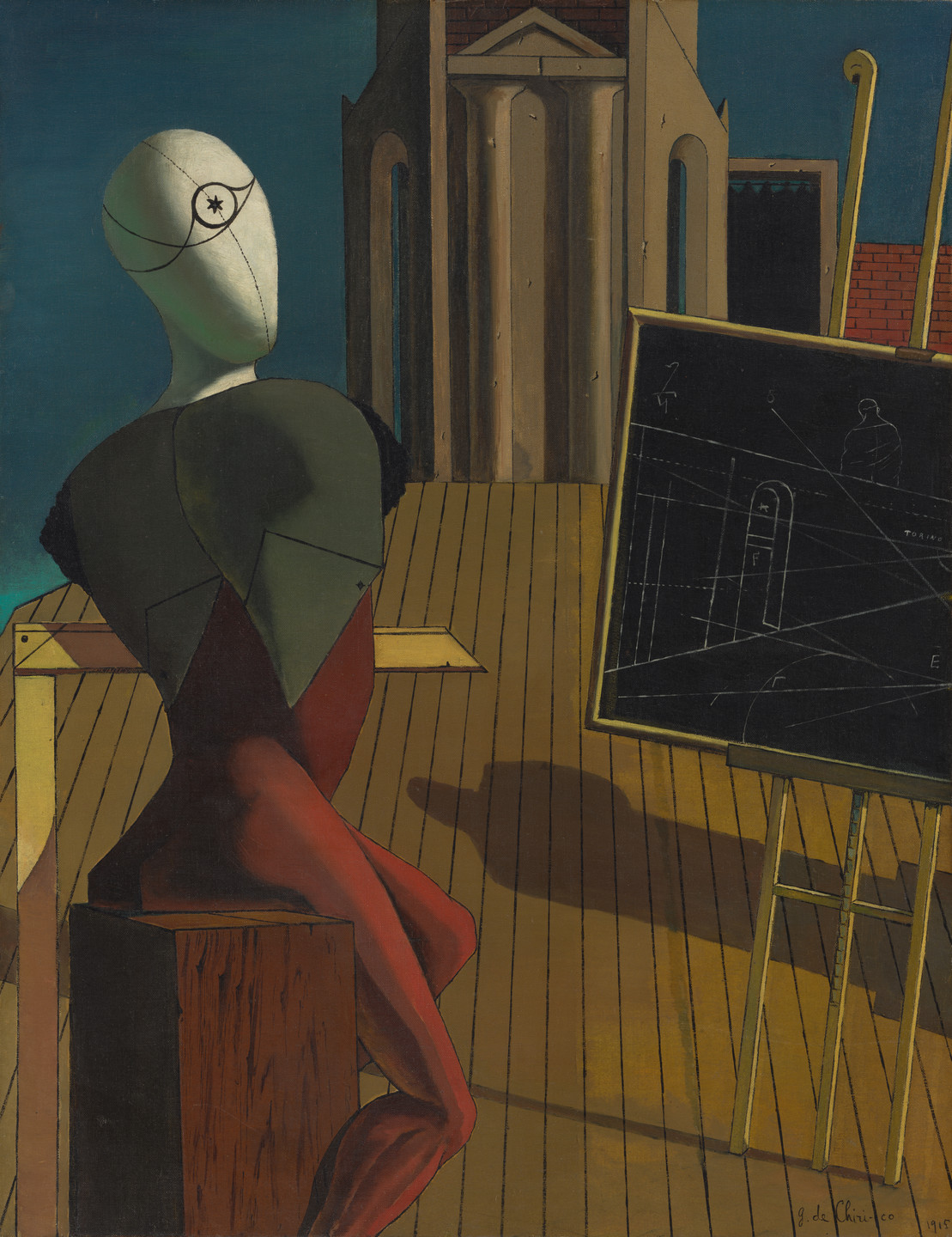 Giorgio de Chirico. The Seer. Paris, winter 1914-15