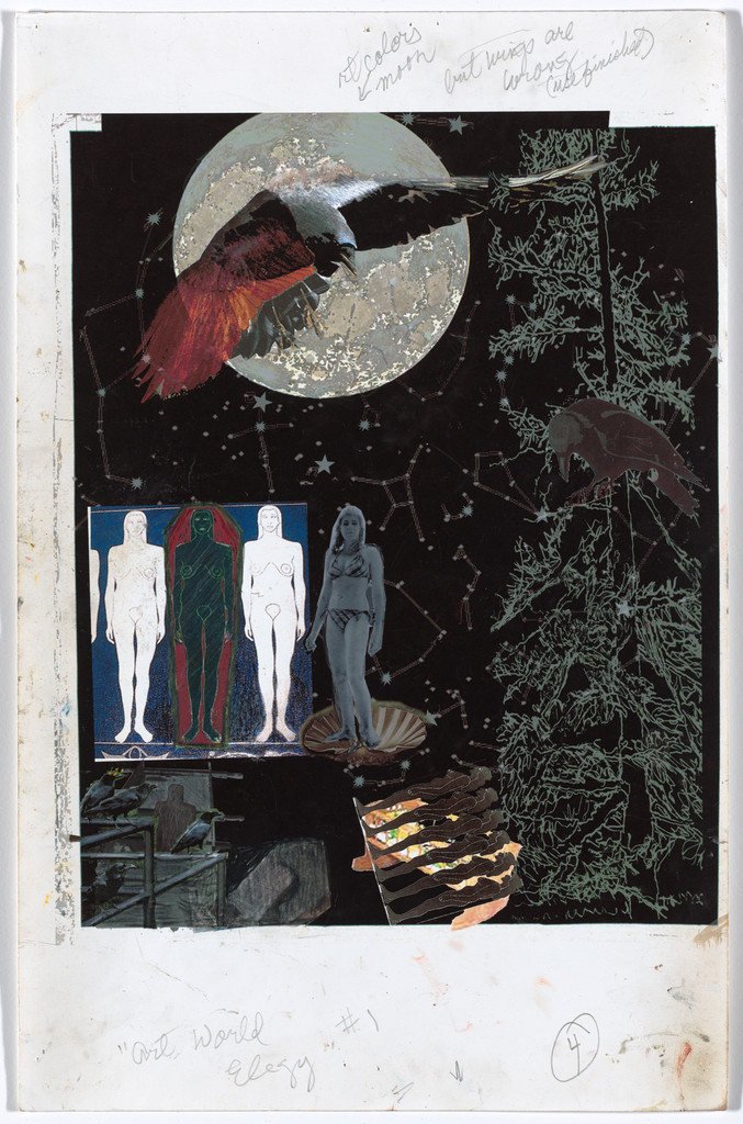 Study for Memorial for an Art World Body (Nevermore)