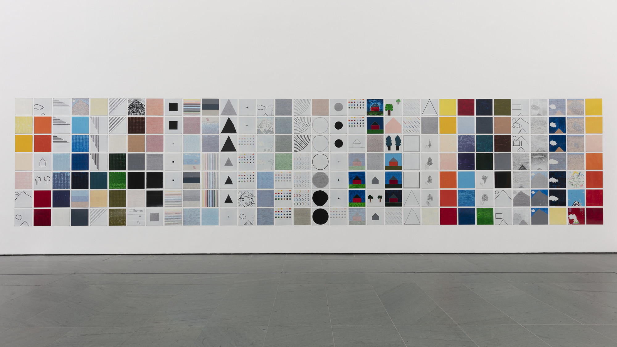Jennifer Bartlett. Rhapsody. 1975-76