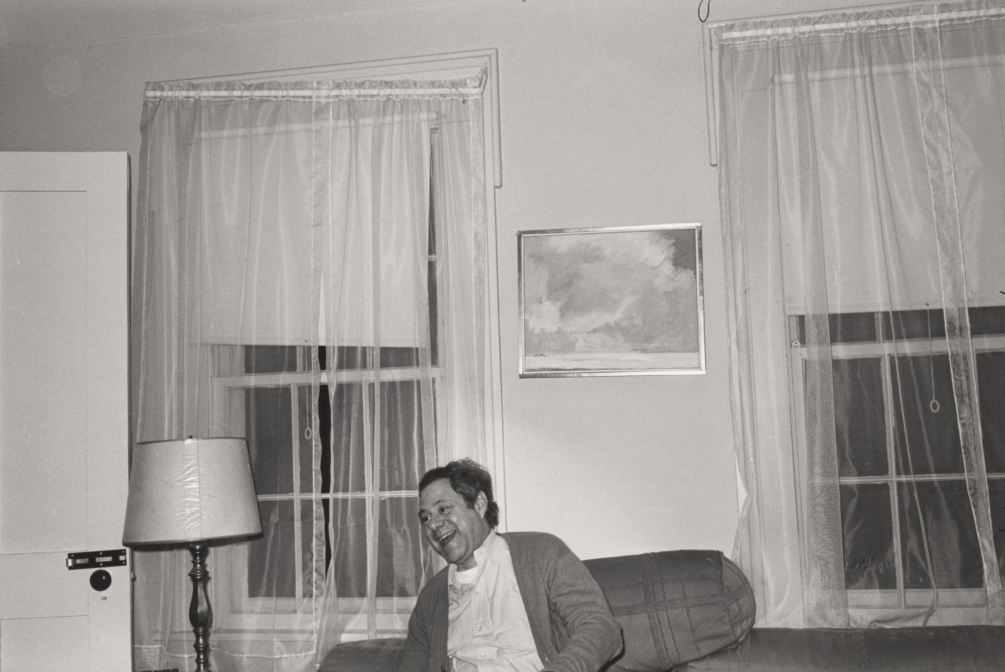 Lee Friedlander. Leslie Katz. Saratoga Springs, New York. 1974