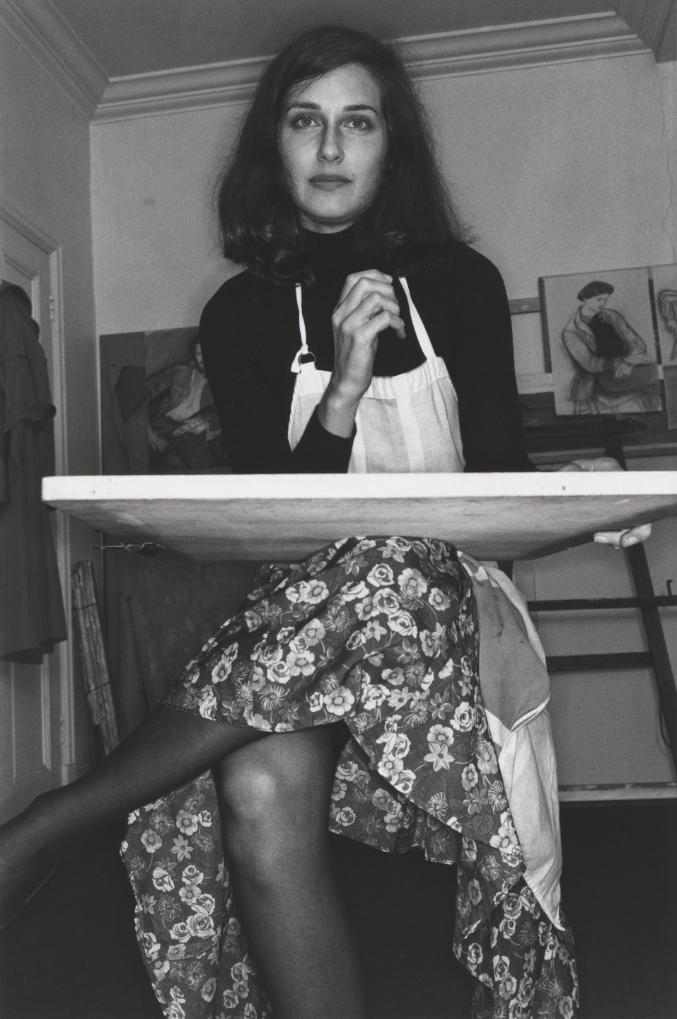 Lee Friedlander. Sandra Fisher. London, England. 1975