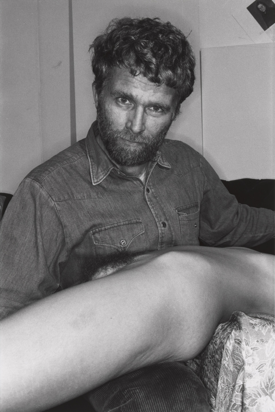 Lee Friedlander. R. B. Kitaj. London, England. 1975