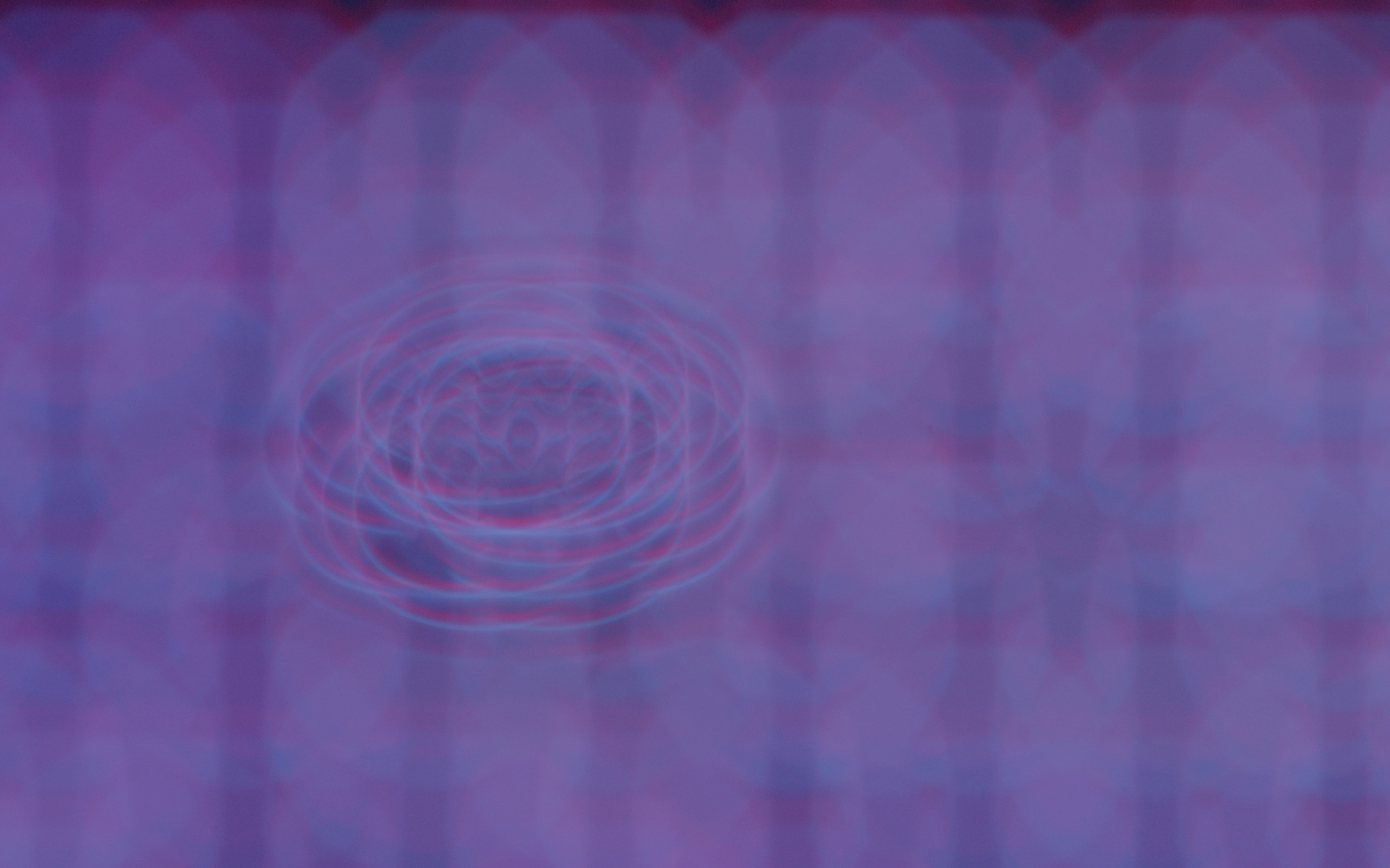Tauba Auerbach. Pilot Wave Induction III. 2018