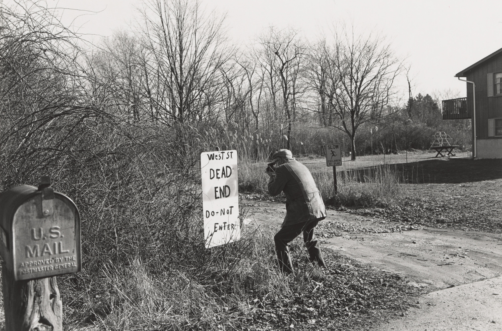 Lee Friedlander. Walker Evans.  Connecticut