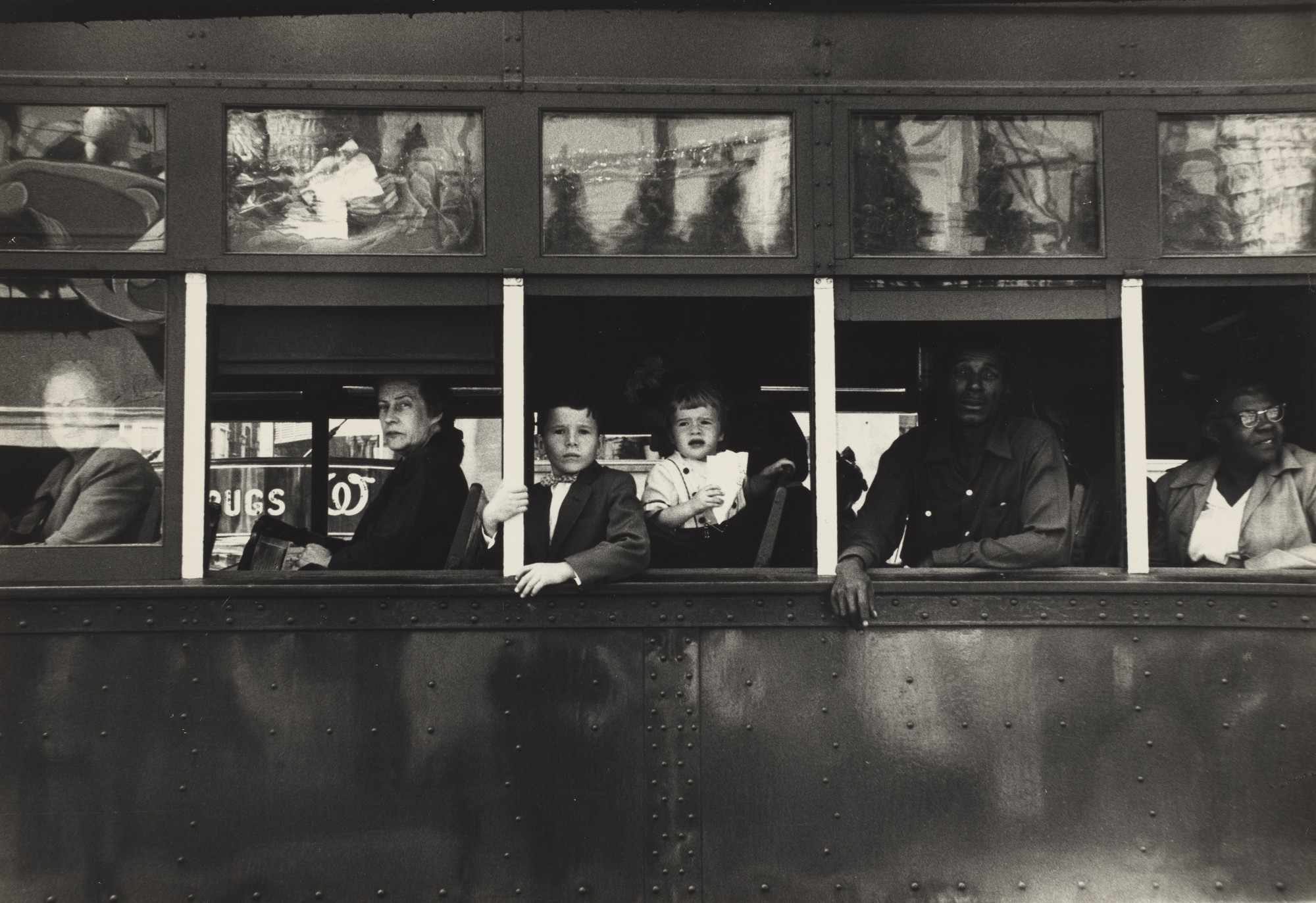 Robert Frank. Trolley--New Orleans. 1955