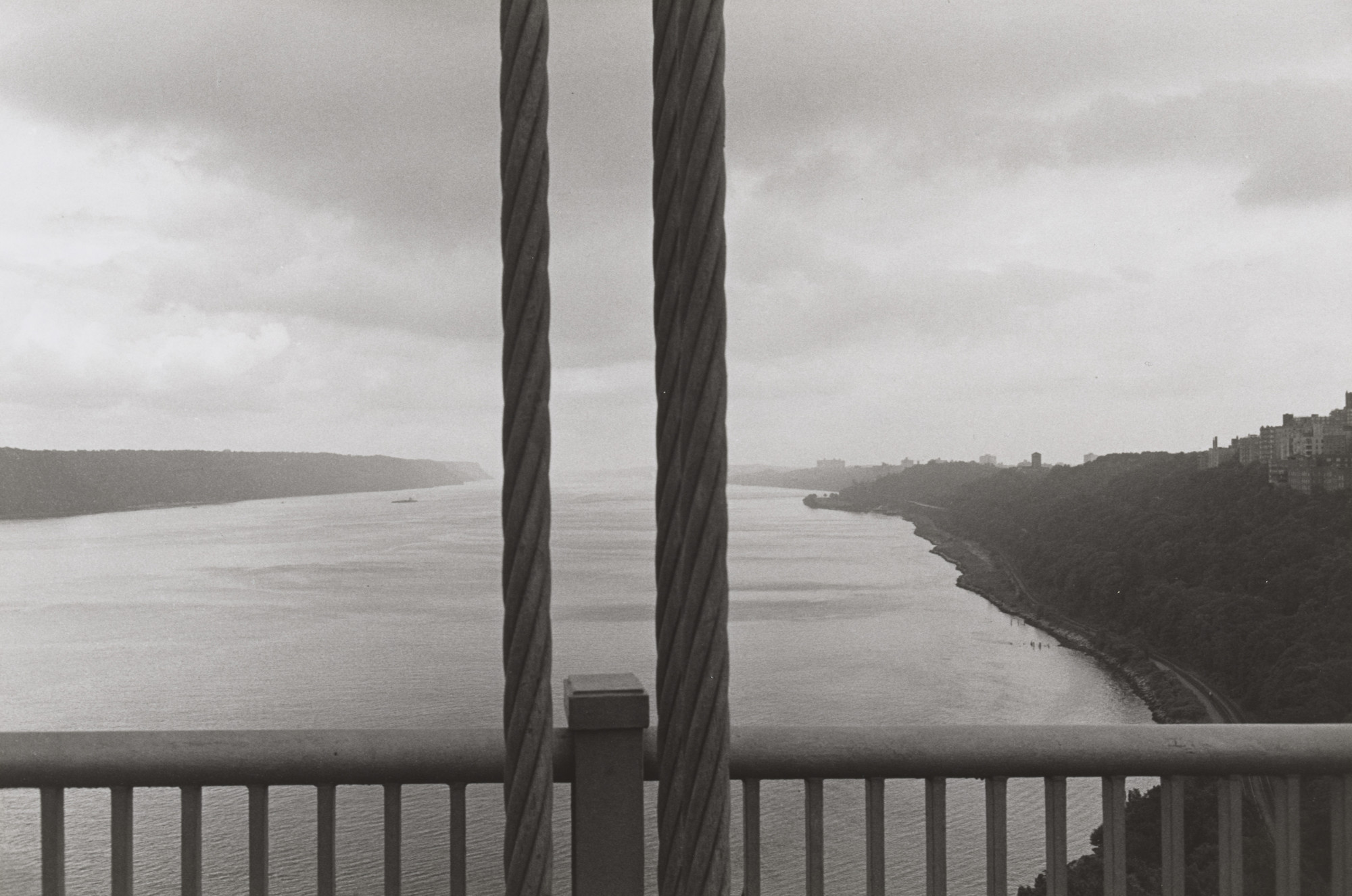 Lee Friedlander. George Washington Bridge, New Jersey. 1973