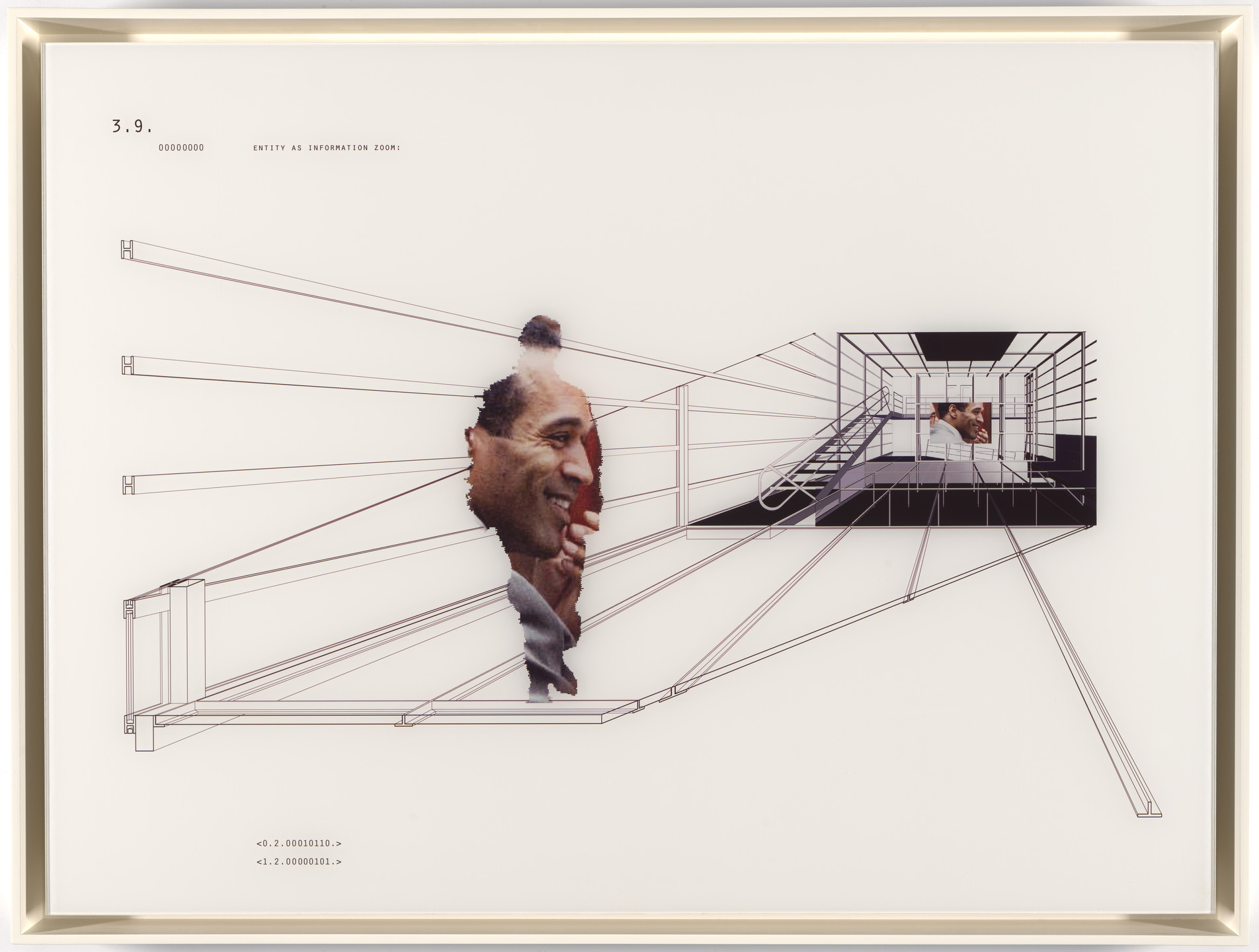 Gordon Kipping. Entity as Information Zoom. 1995