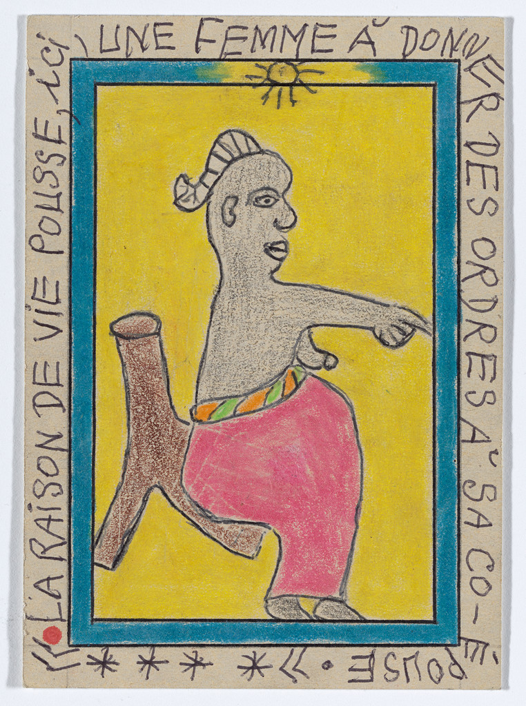 «La raison de vie pousse, ici, une femme à donner des ordres à sa co-épouse.»**** from Connaissance du Monde