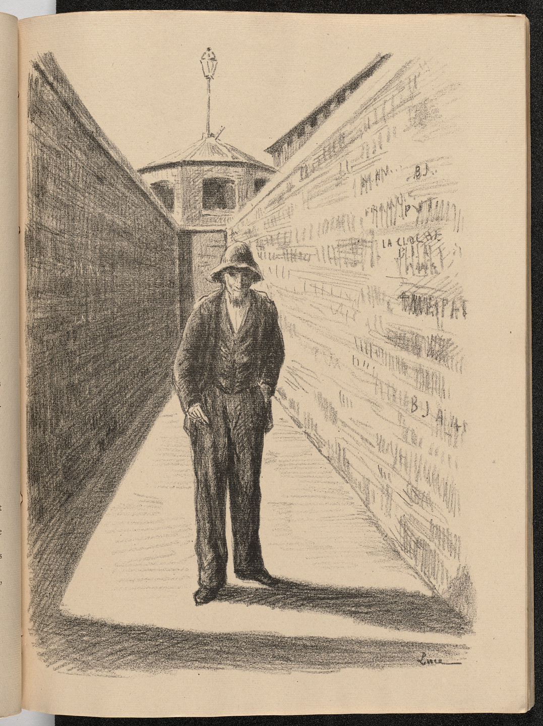 Maximilien Luce. Plate (facing page 6) from Mazas. 1894