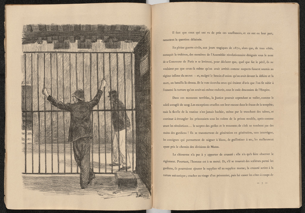 Plate (facing page 7) from Mazas