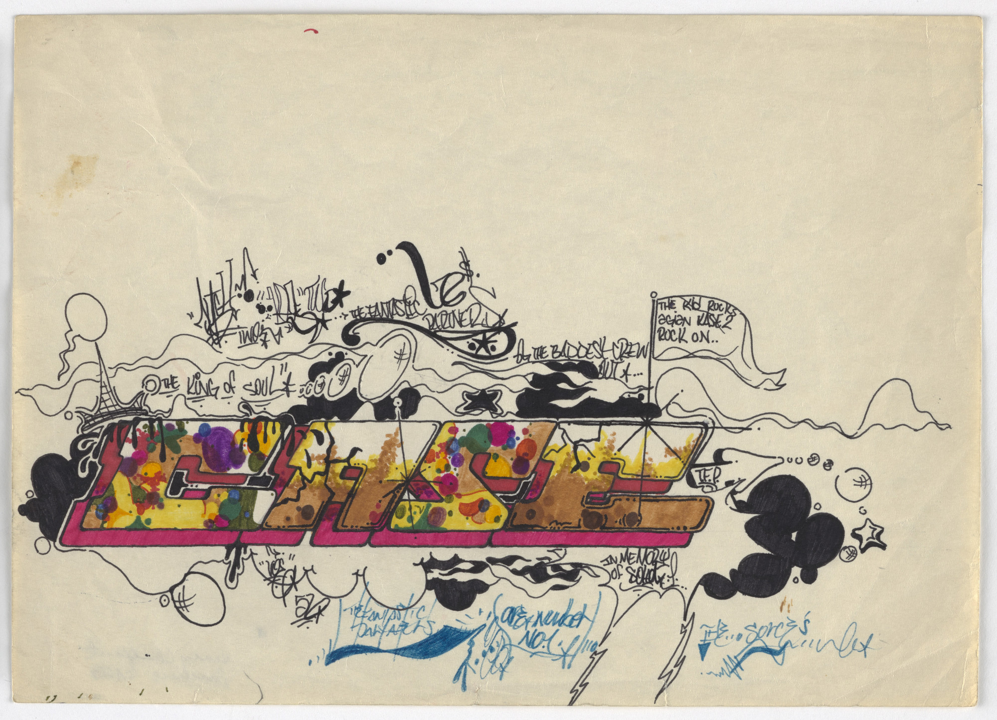 Kase2 (Jeff Brown). Kase. c. 1970–86 | MoMA
