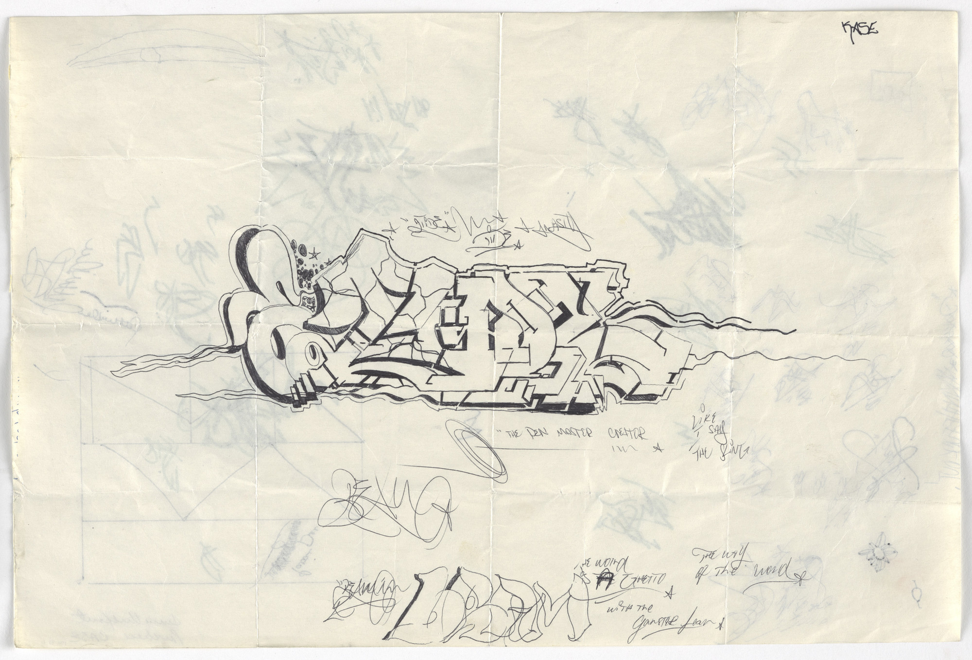 Kase2 (Jeff Brown). The Pen Master Creator. n.d.
