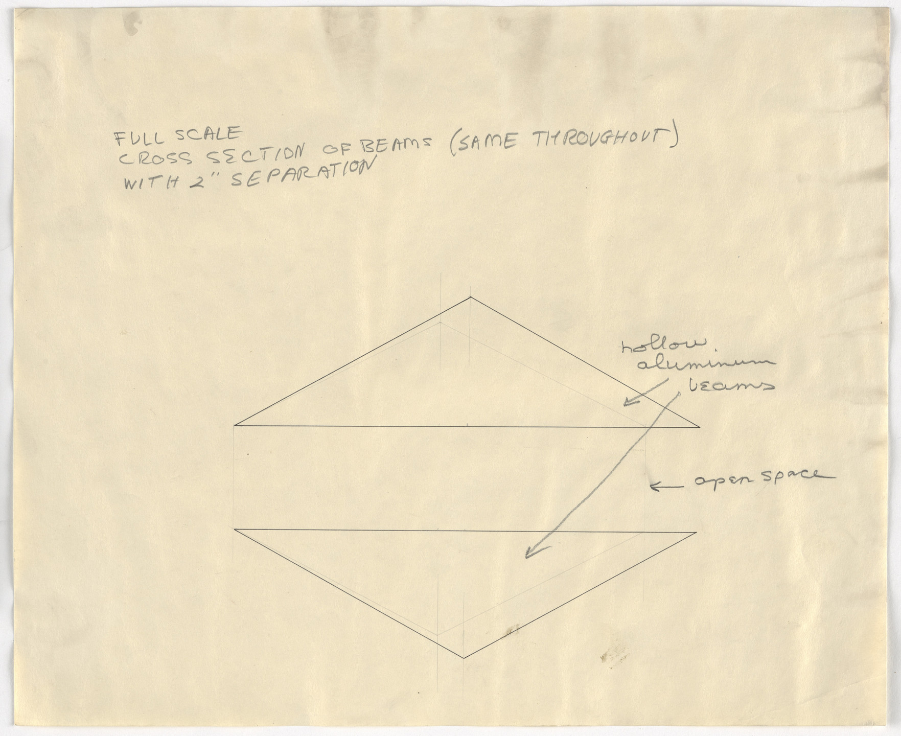 Robert Grosvenor. Untitled. 1967