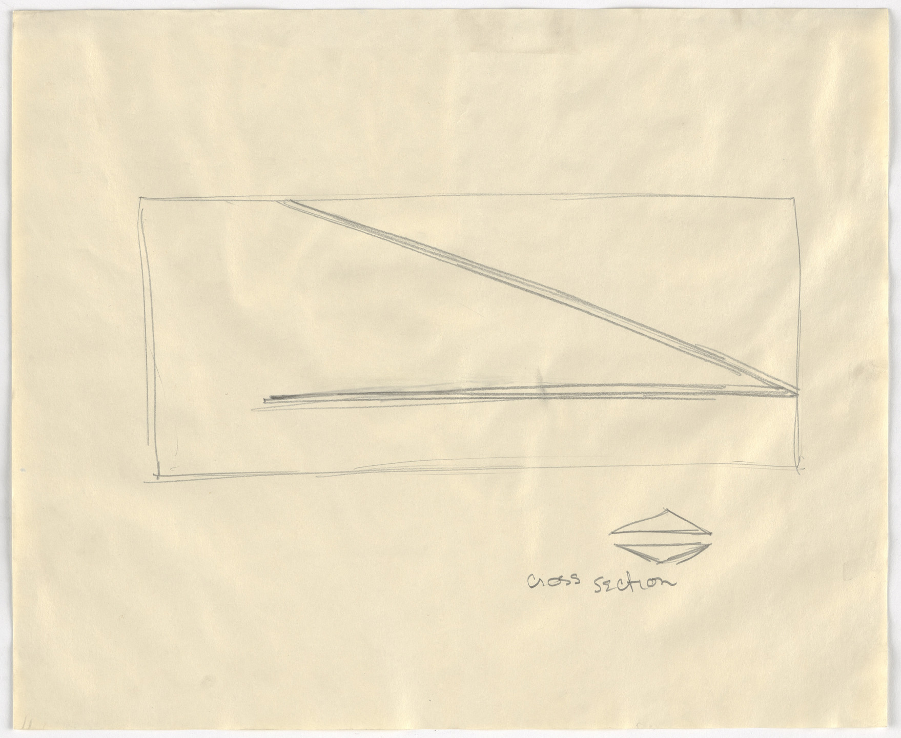 Robert Grosvenor. Untitled. 1967
