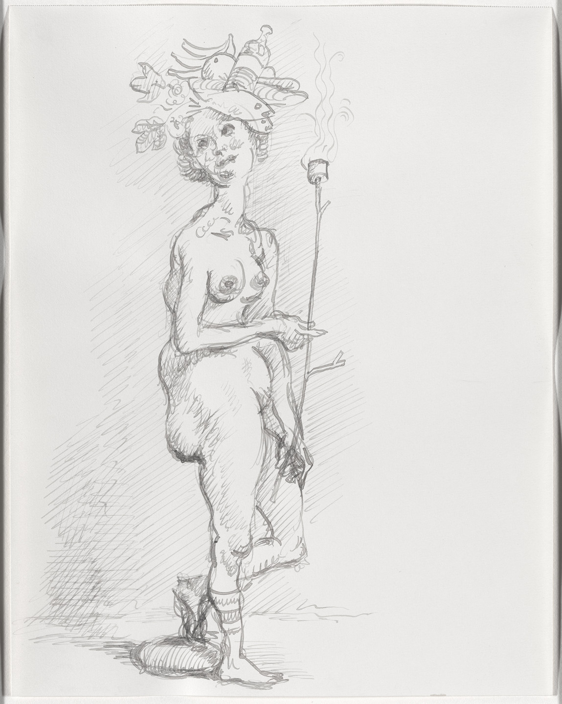 John Currin. Hobo. 2001