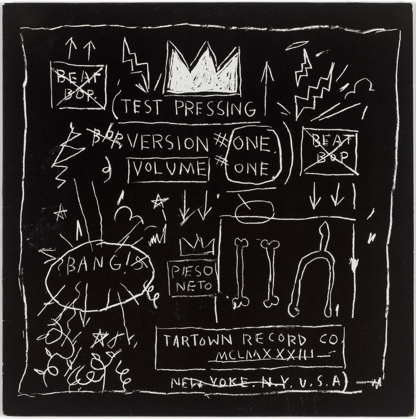 Rammellzee, K-Rob, Jean-Michel Basquiat. Beat Bop. 1983, reissued 2001