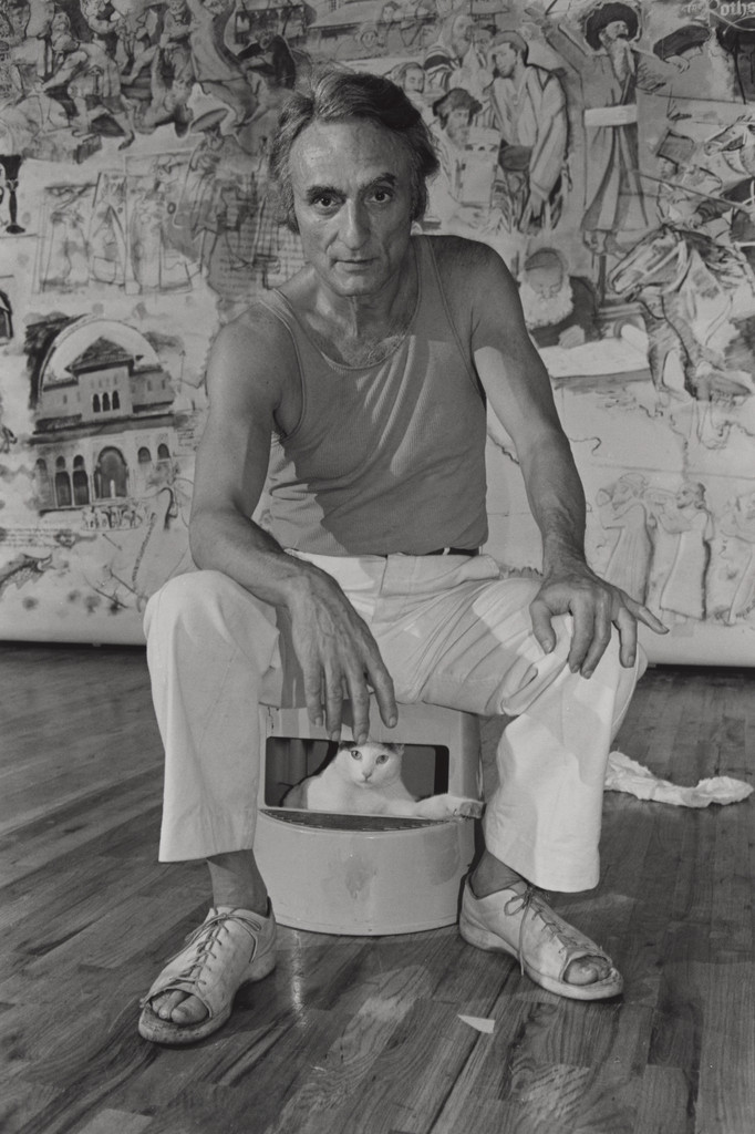 Larry Rivers, Lee Friedlander, 1983