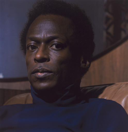 Lee Friedlander. Miles Davis from the portfolio Jazz &amp; Blues. 1969