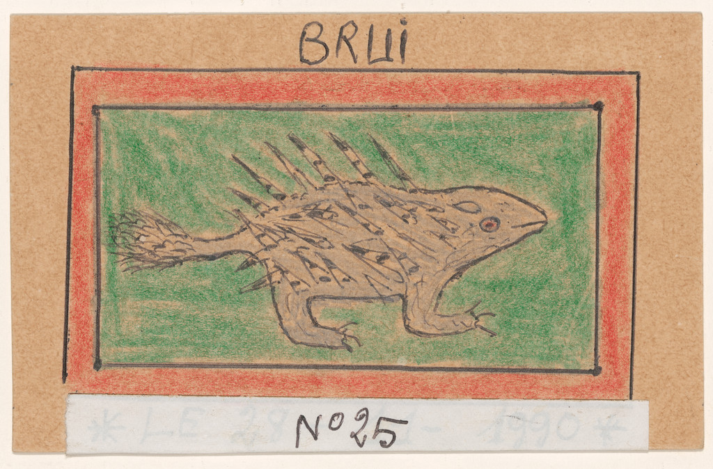 BRUI N° 25 from Alphabet Bété