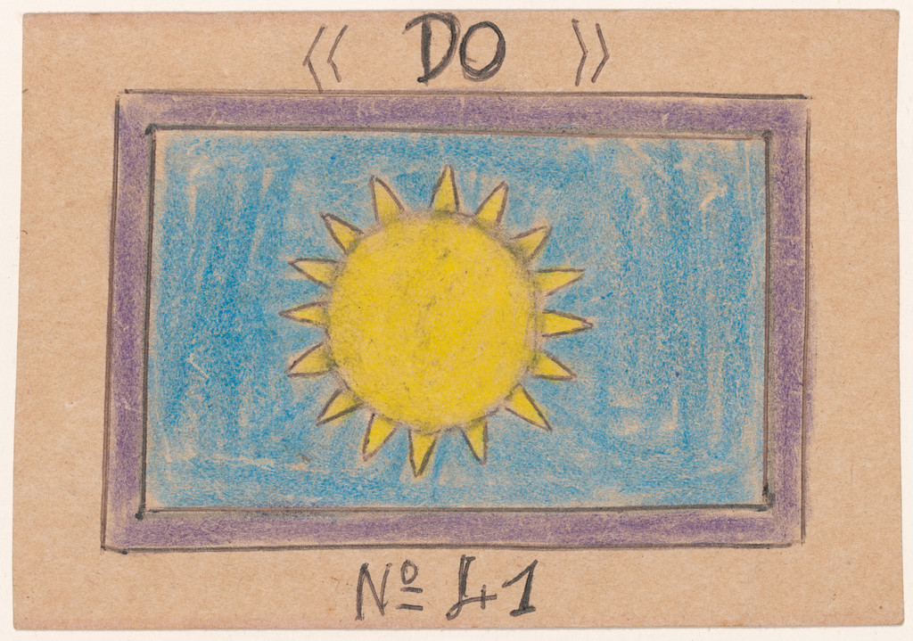 «DO» N° 41 from Alphabet Bété
