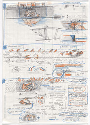 Krzysztof Wodiczko. Studies for Hiroshima Projection. 1999