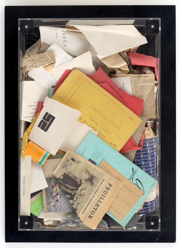 Arman. Garbage Can (Poubelle). 1964