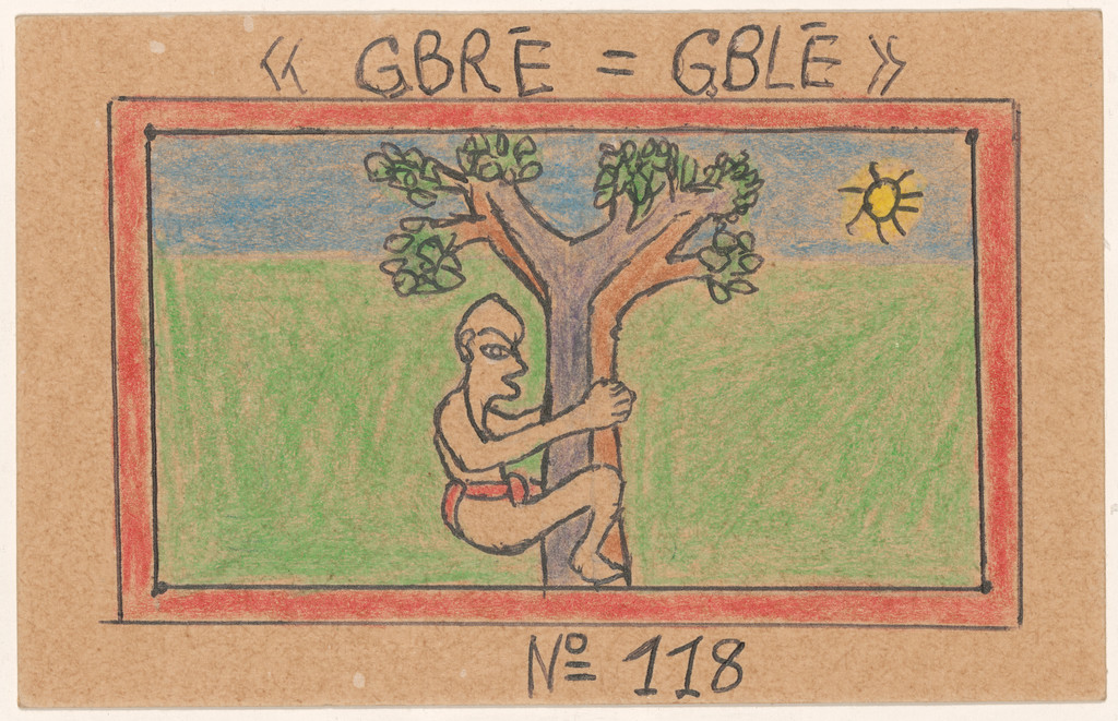 «GBRÉ=GBLÉ» N° 118 from Alphabet Bété