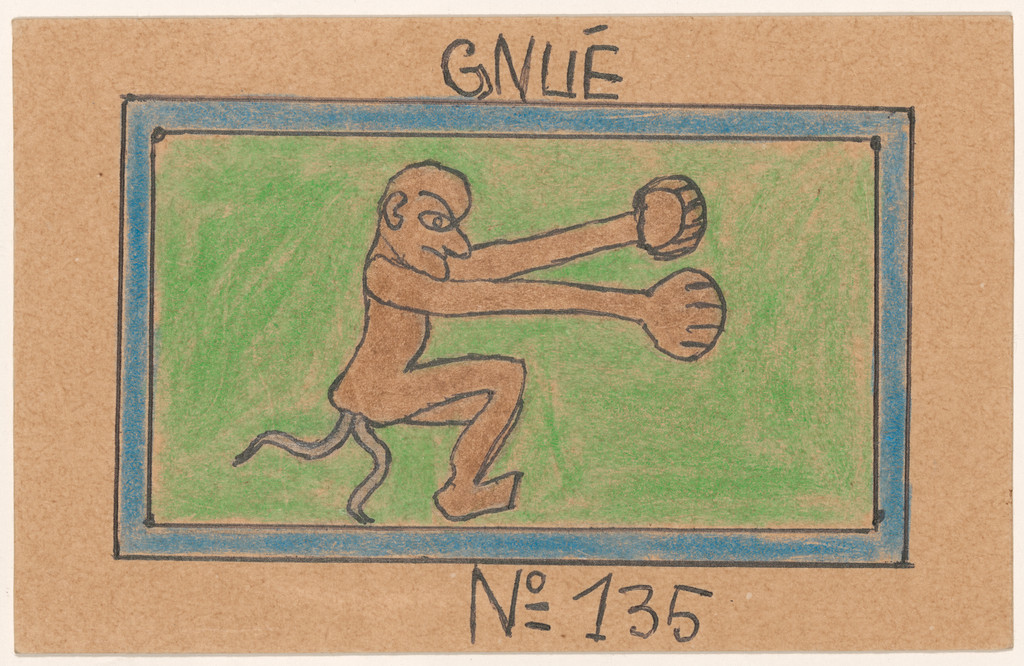 GNUÉ N° 135 from Alphabet Bété
