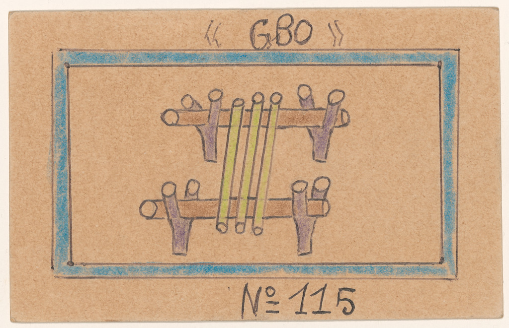 «GBO» N° 115 from Alphabet Bété