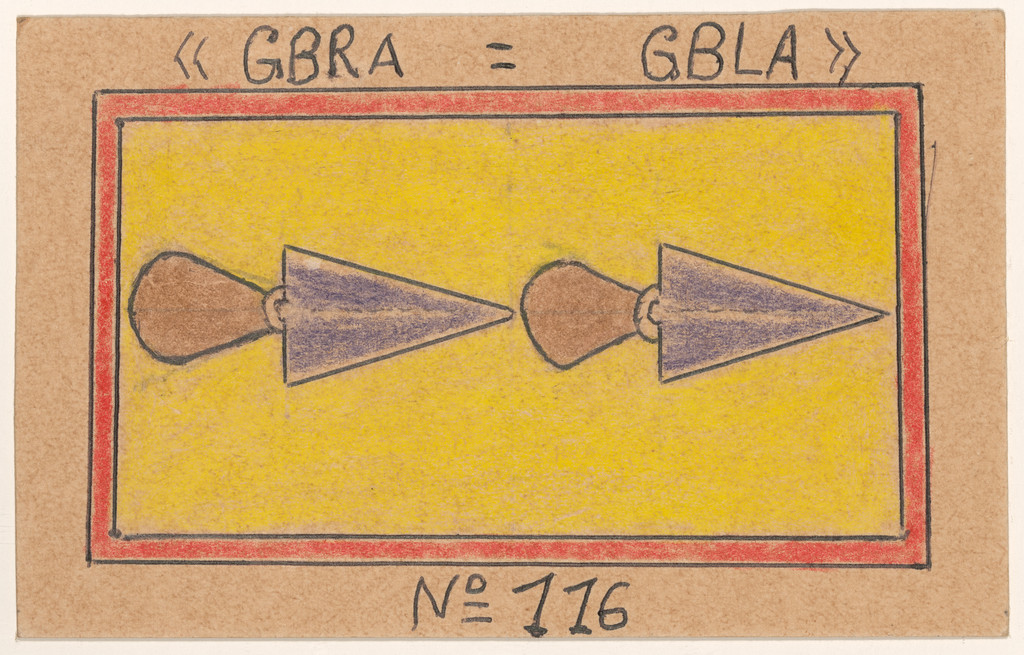 «GBRA=GBLA» N° 116 from Alphabet Bété